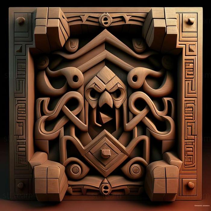 3D model Hassle in the Castle Zubats Mansion A Dangerous Labyrin da (STL)